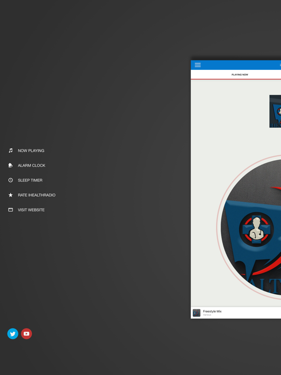 ihealthradio iPad screenshot 3 - Music app
