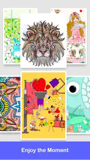 colorly - coloring book & game iphone screenshot 4