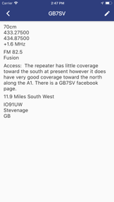RepeaterBook screenshot