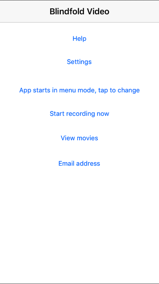 #2. Blindfold Video (iOS) 由: marty schultz