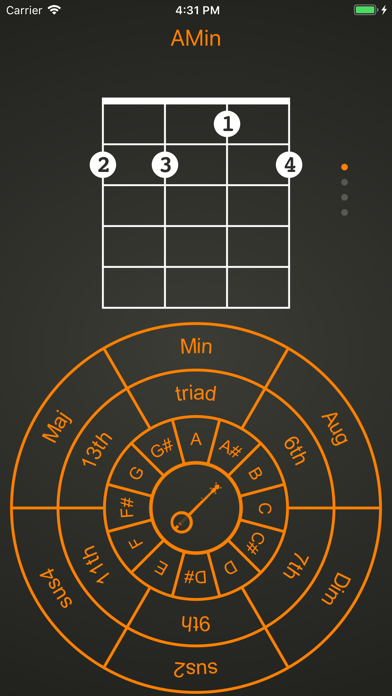 Screenshot #3 pour Chordial - Chord Dictionary