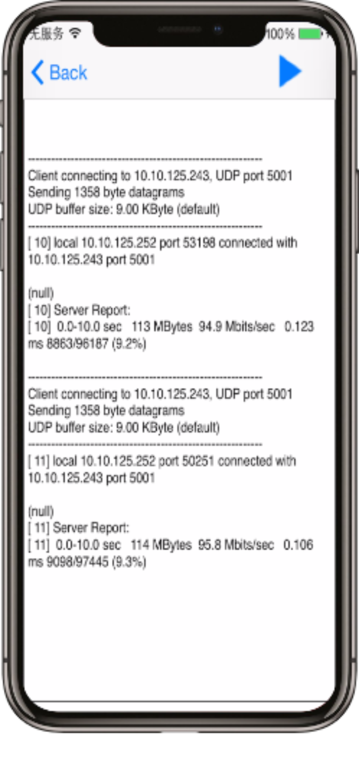 iPerf Network Tool