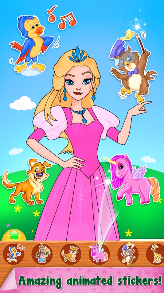 #3. Paint Sparkles Draw (iOS) 由: KID BABY TODDLER LTD.