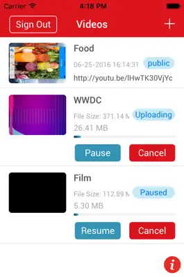 Game screenshot Multi Videos Upload 4 Youtube mod apk
