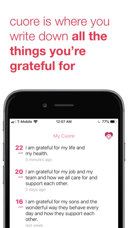 cuore, my safe social network screenshot-3