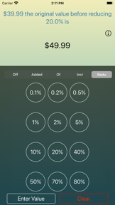 Fast Percent - Calculator Tool screenshot