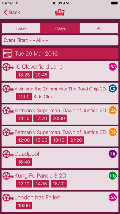 How to cancel & delete Arc Cinema from iphone & ipad 3