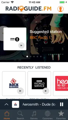 Game screenshot Radioguide.fm Internet radio mod apk