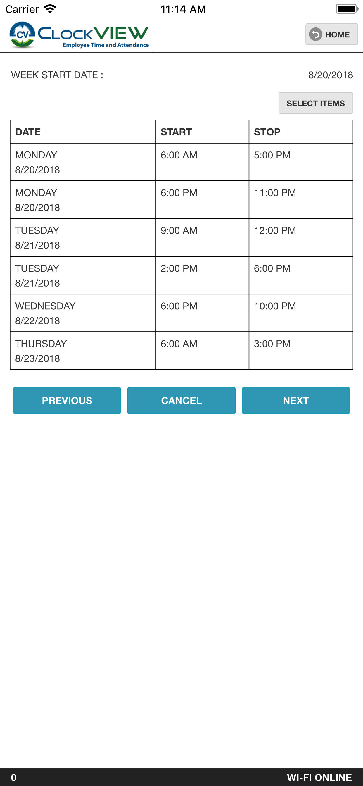 ClockVIEW Mobile screenshot 4