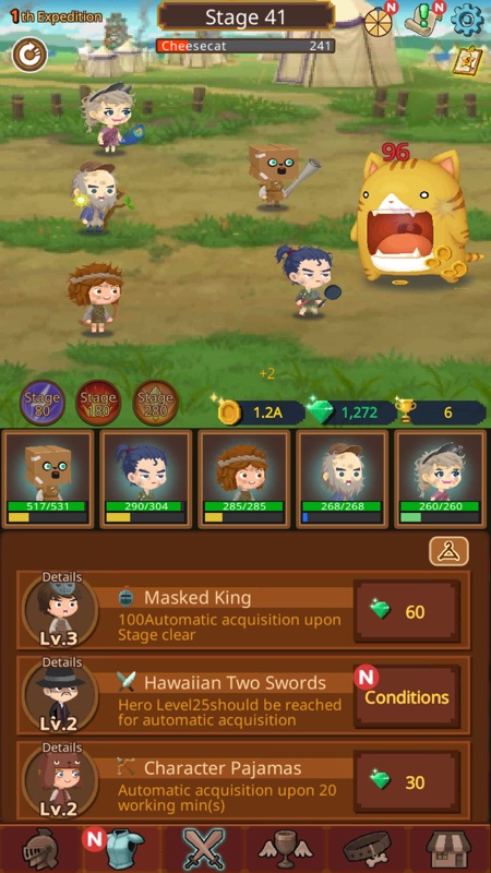 Job Hunt Heroes : Idle RPG screenshot 2