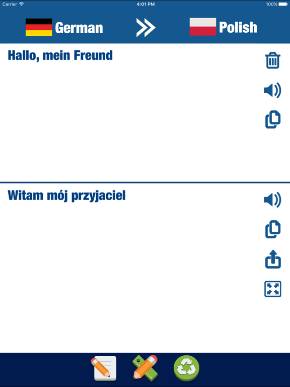 Screenshot #4 pour Polsko Niemiecki Tłumacz