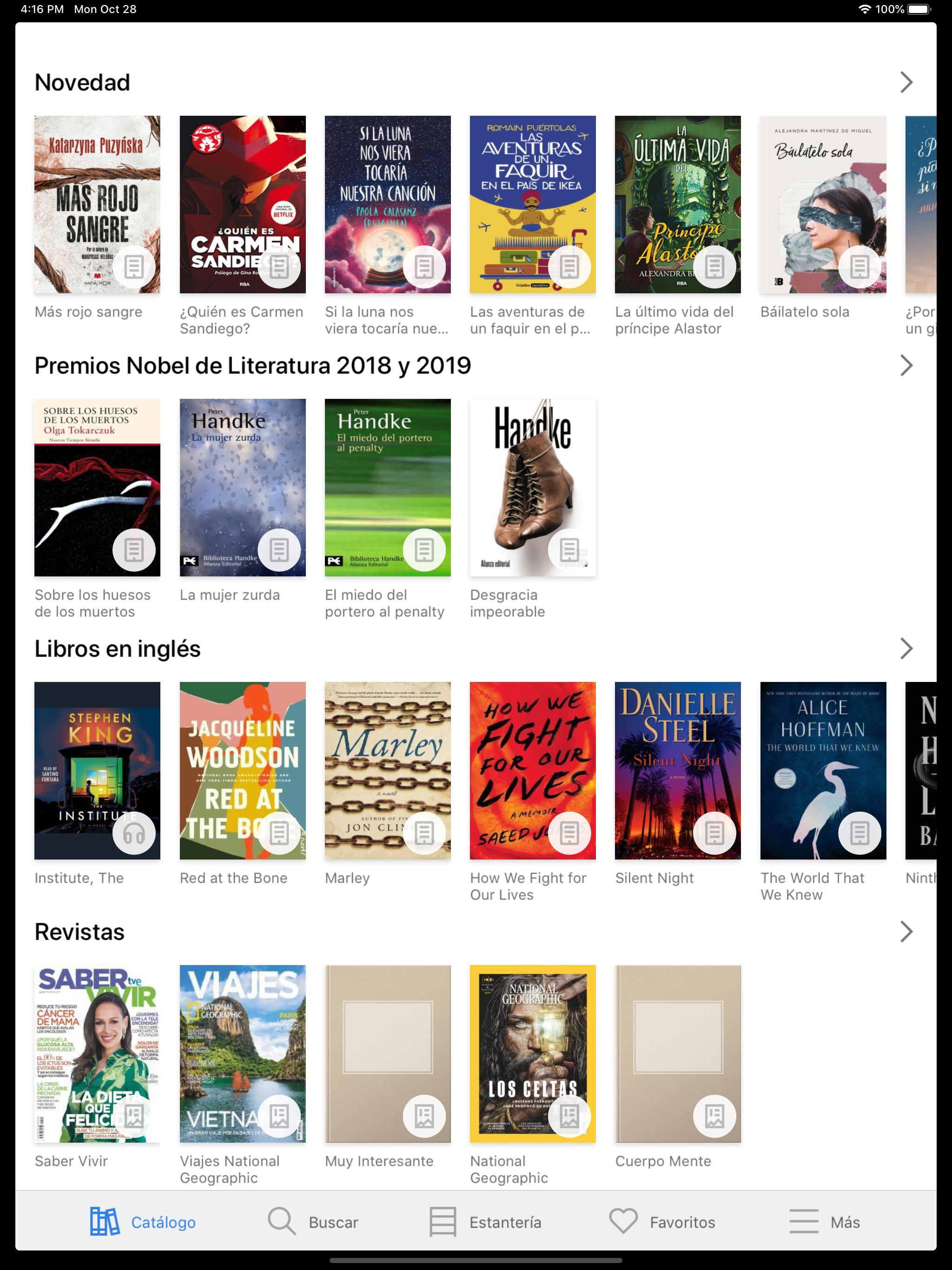 Pozuelo eBook screenshot 5