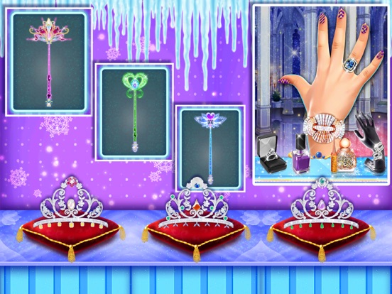 Magical Ice Princess & Mr Bear iPad screenshot