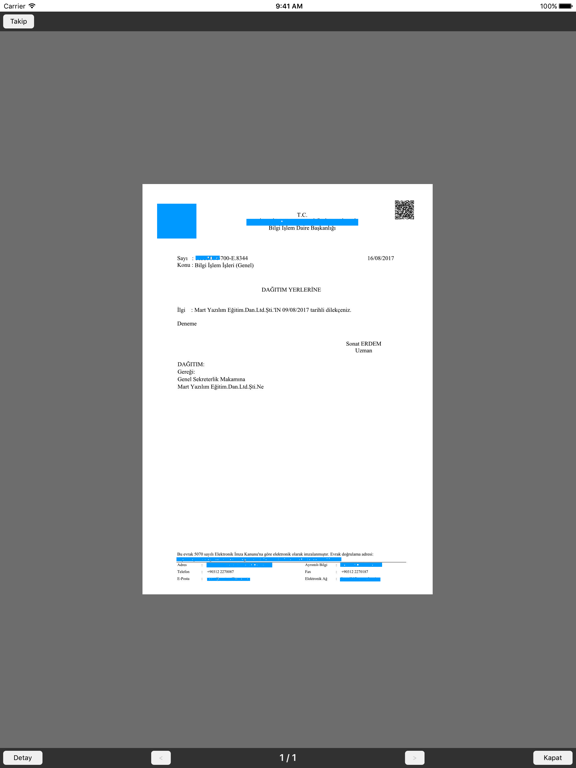 EBYSNet Mobil iPad screenshot 4 - Business app