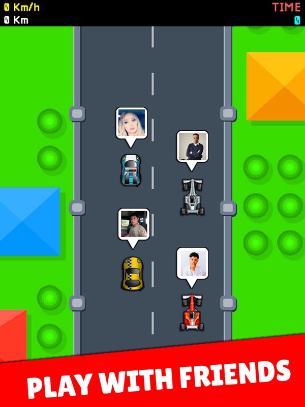 Pixel Racers : Online Racing screenshot 4