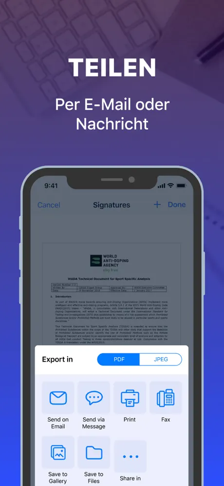 PDF Scanner• Dokumente Scannen