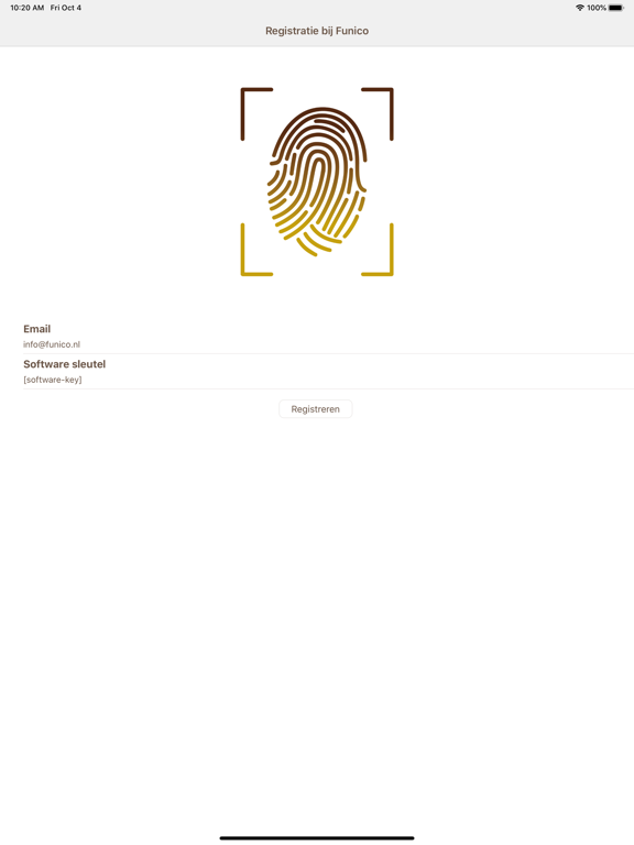 Screenshot #4 pour Vingerafdruklezer