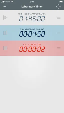 Laboratory Timer screenshot 1