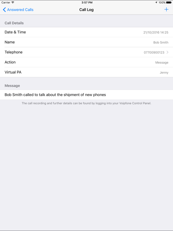 Screenshot #6 pour Voipfone Mobile