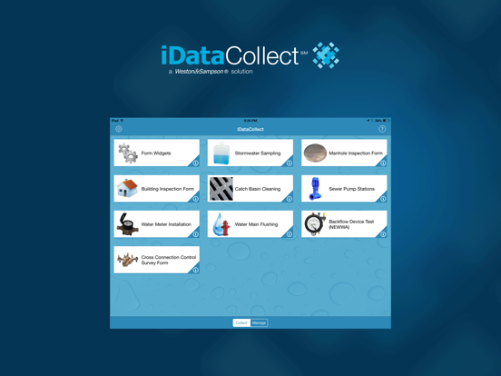 iDataCollect iPad screenshot 1 - Business app