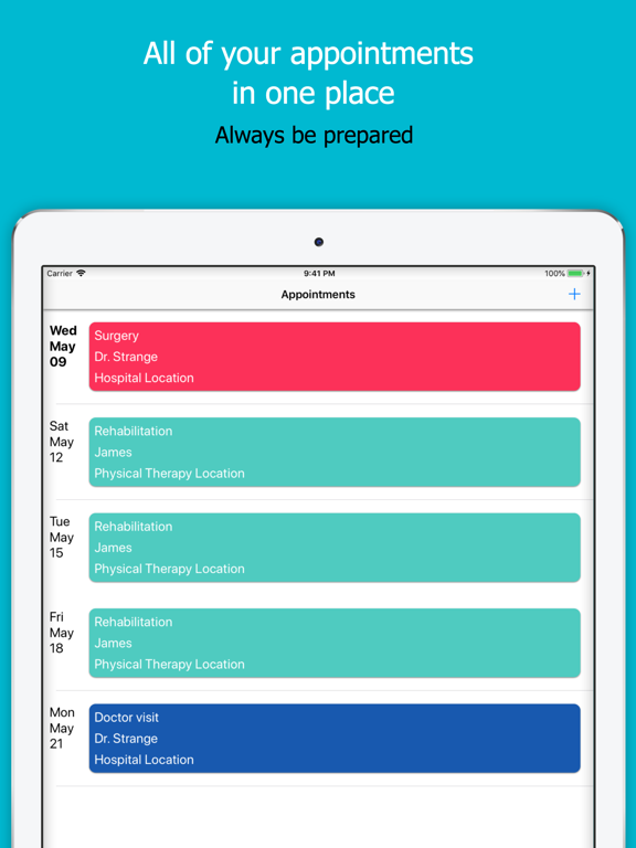 RecovAware Knee Health Fitness iPad screenshot 7 - Health & Fitness app
