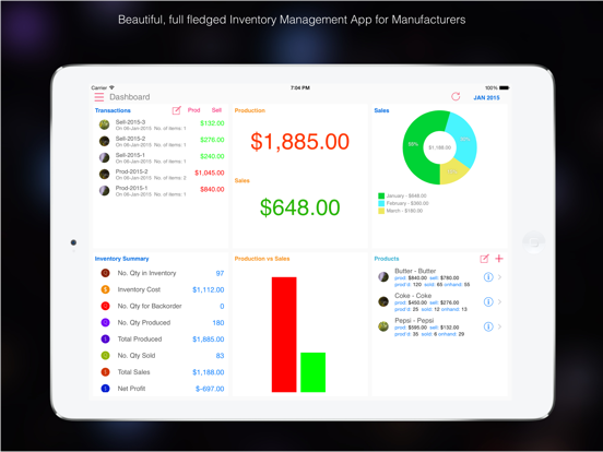 Screenshot #4 pour Goods Inventory for Factory