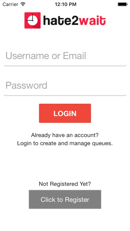 hate2wait Admin (Unicorn Only)