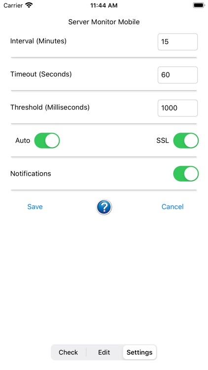 Server Monitor Mobile