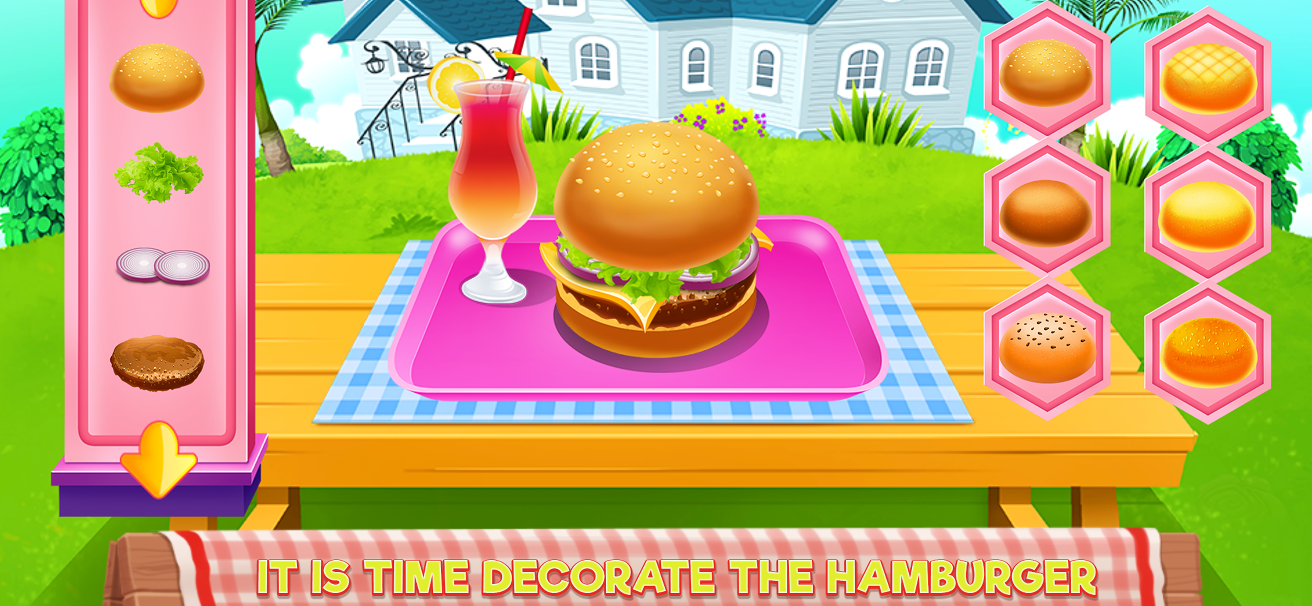 Homemade Burger Cooking screenshot 8