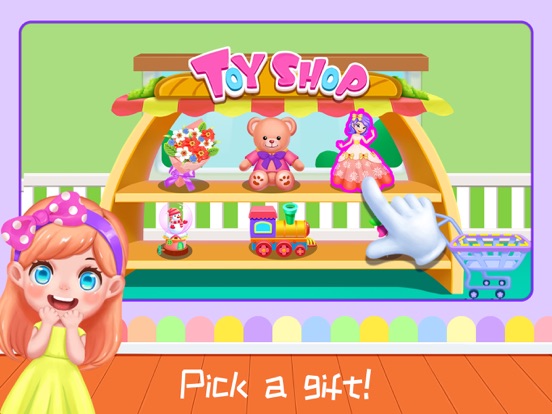 Bella's Birthday Party game iPad screenshot