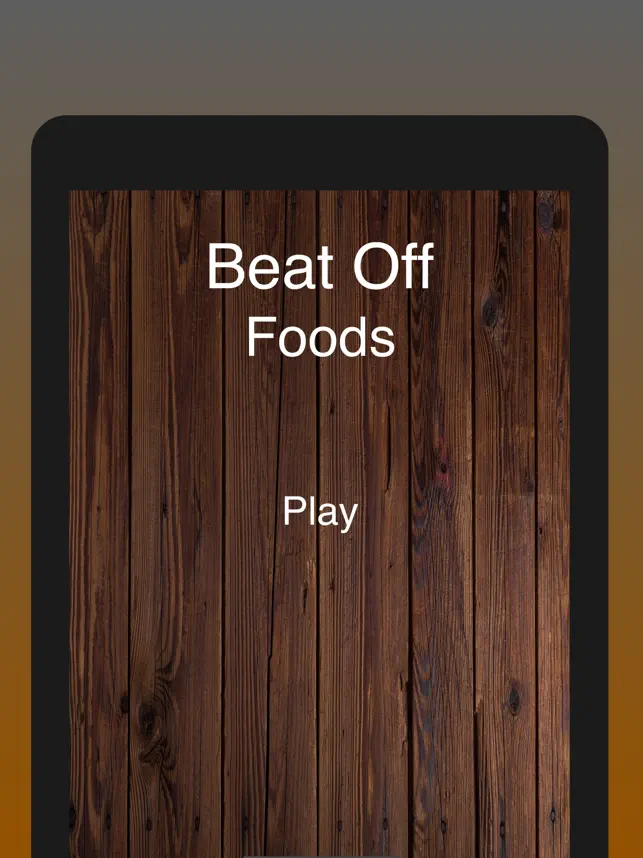 Beat Off Foods With Ads, game for IOS