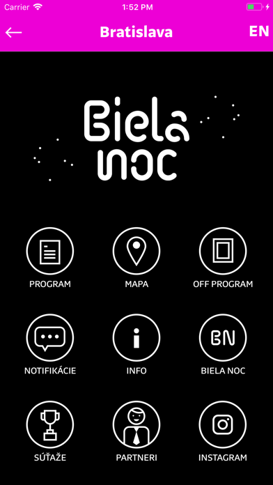 Biela noc screenshot