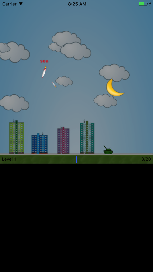 #1. TypeDefense: Type quickly (iOS) By: GreenRobot LLC