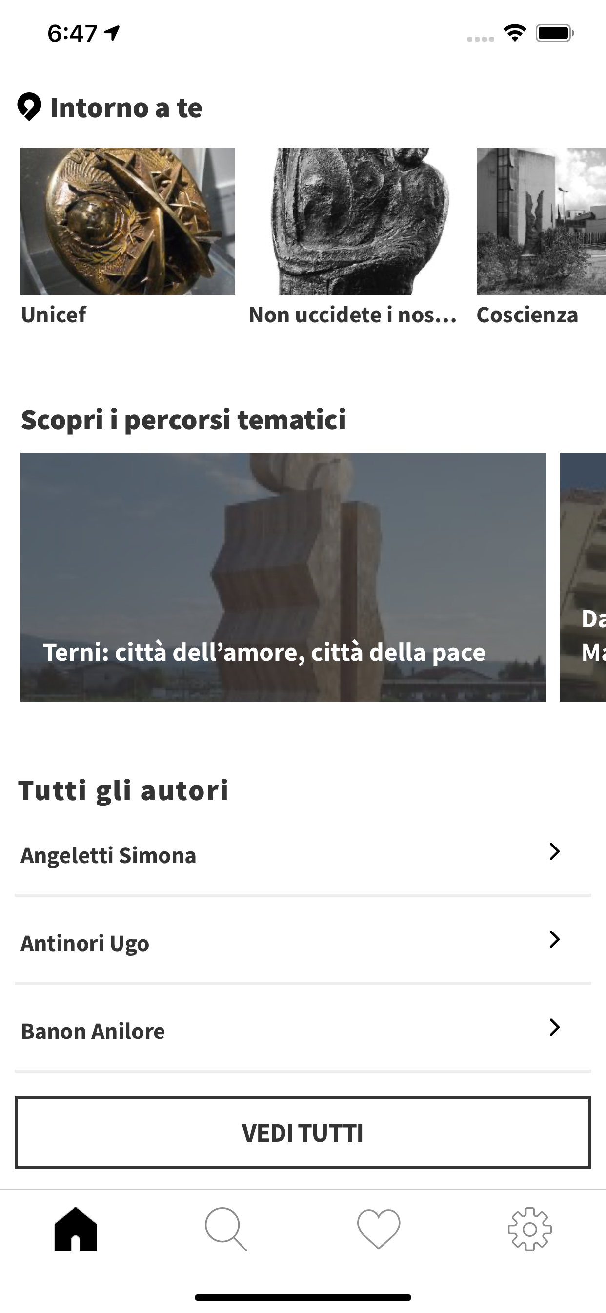 TAM Terni Art Mapping