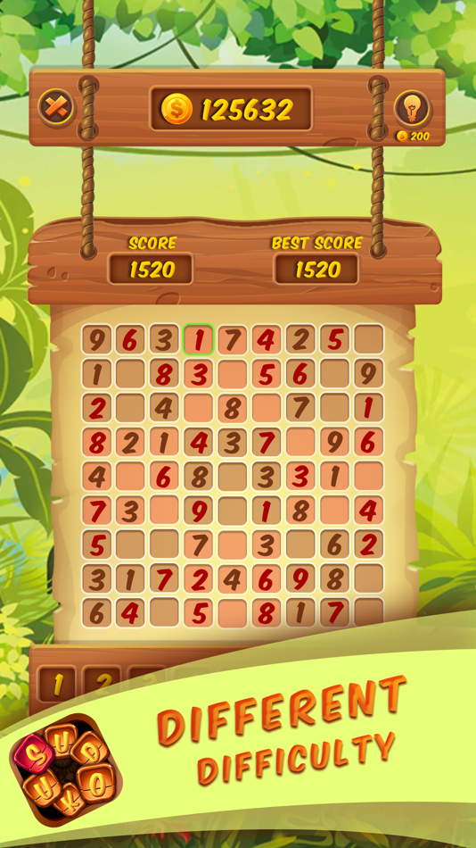 #3. Sudoku Cross Number Master (iOS) Podle: Phoenix Mind Games