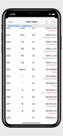 Game screenshot HexToASCII apk
