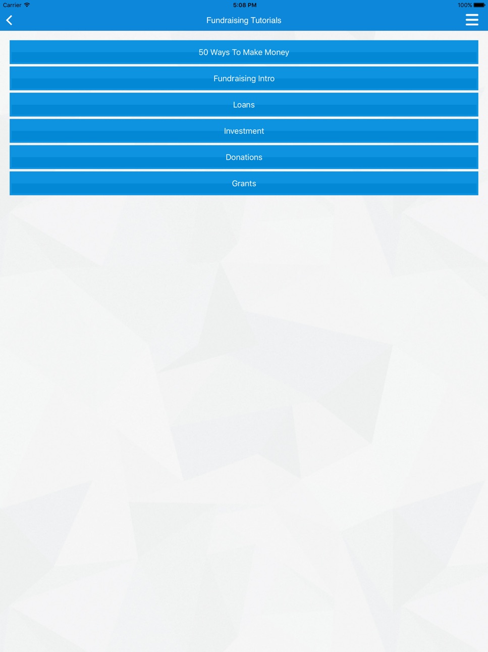iPad screenshot