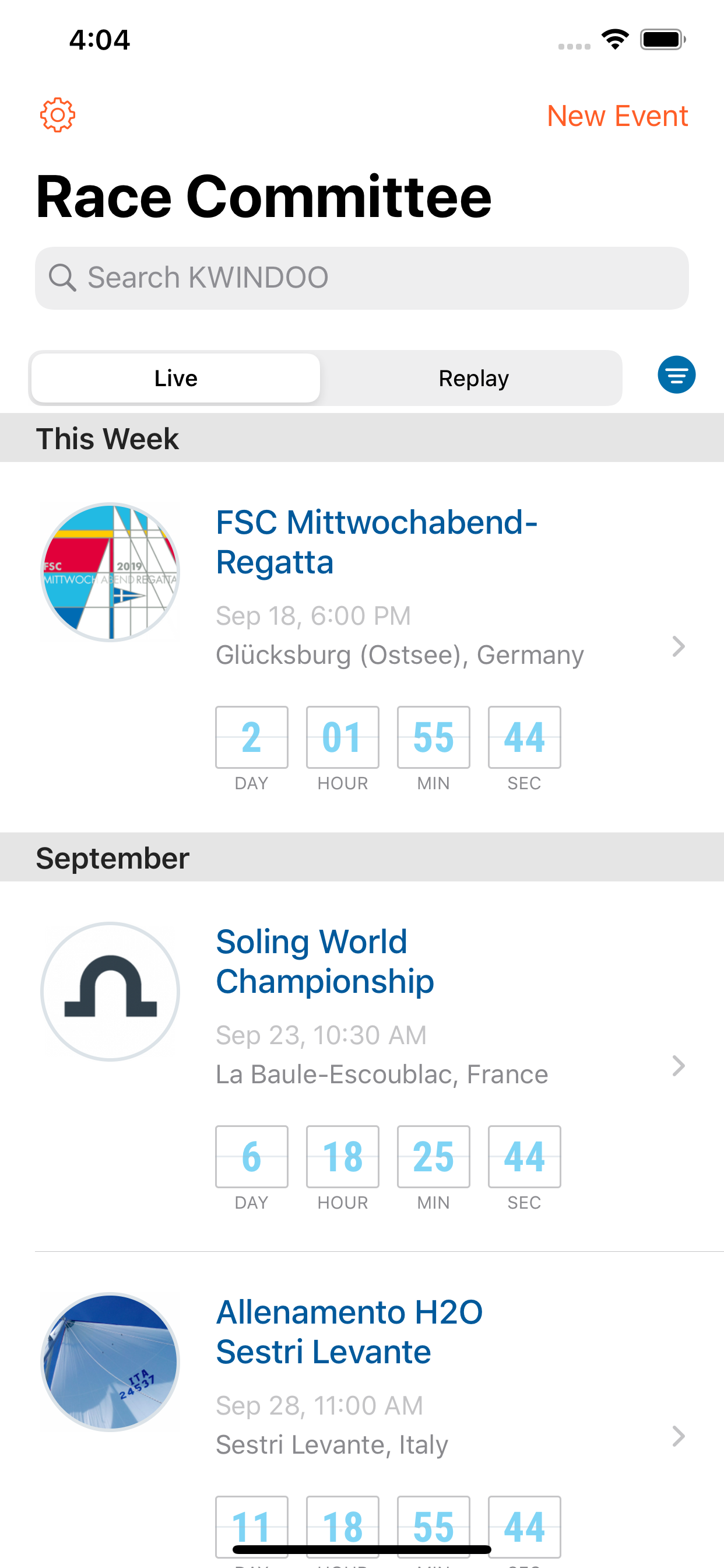 KWINDOO RaceCommittee