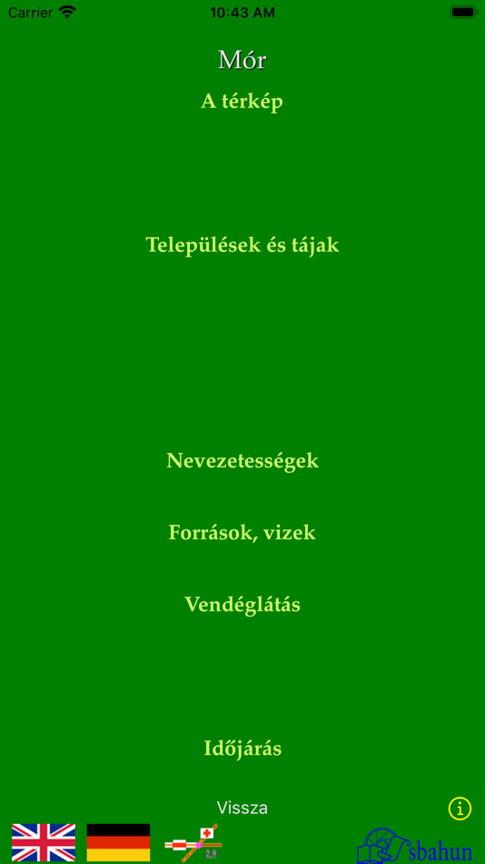 #7. T_Vértes (iOS) Podle: BEDŐ Árpád