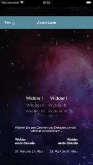 astro love - liebes iphone bildschirmfoto 2
