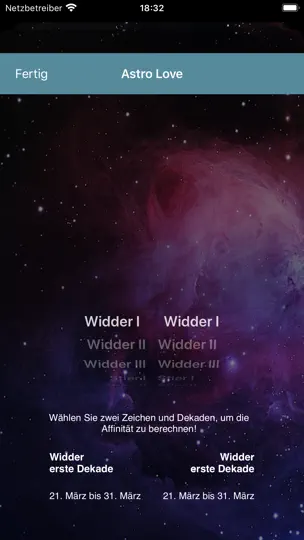 Screenshot von Astro Love - Liebes auf dem iPhone 2