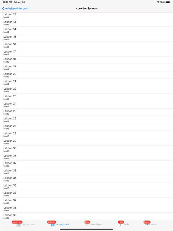 Screenshot #6 pour Hablamos Español VokabelCoach