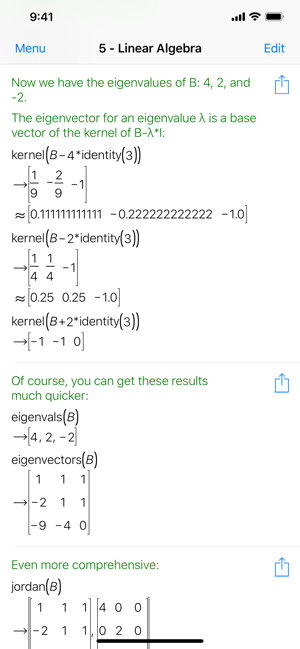 ‎Mathematics with PocketCAS Pro Screenshot