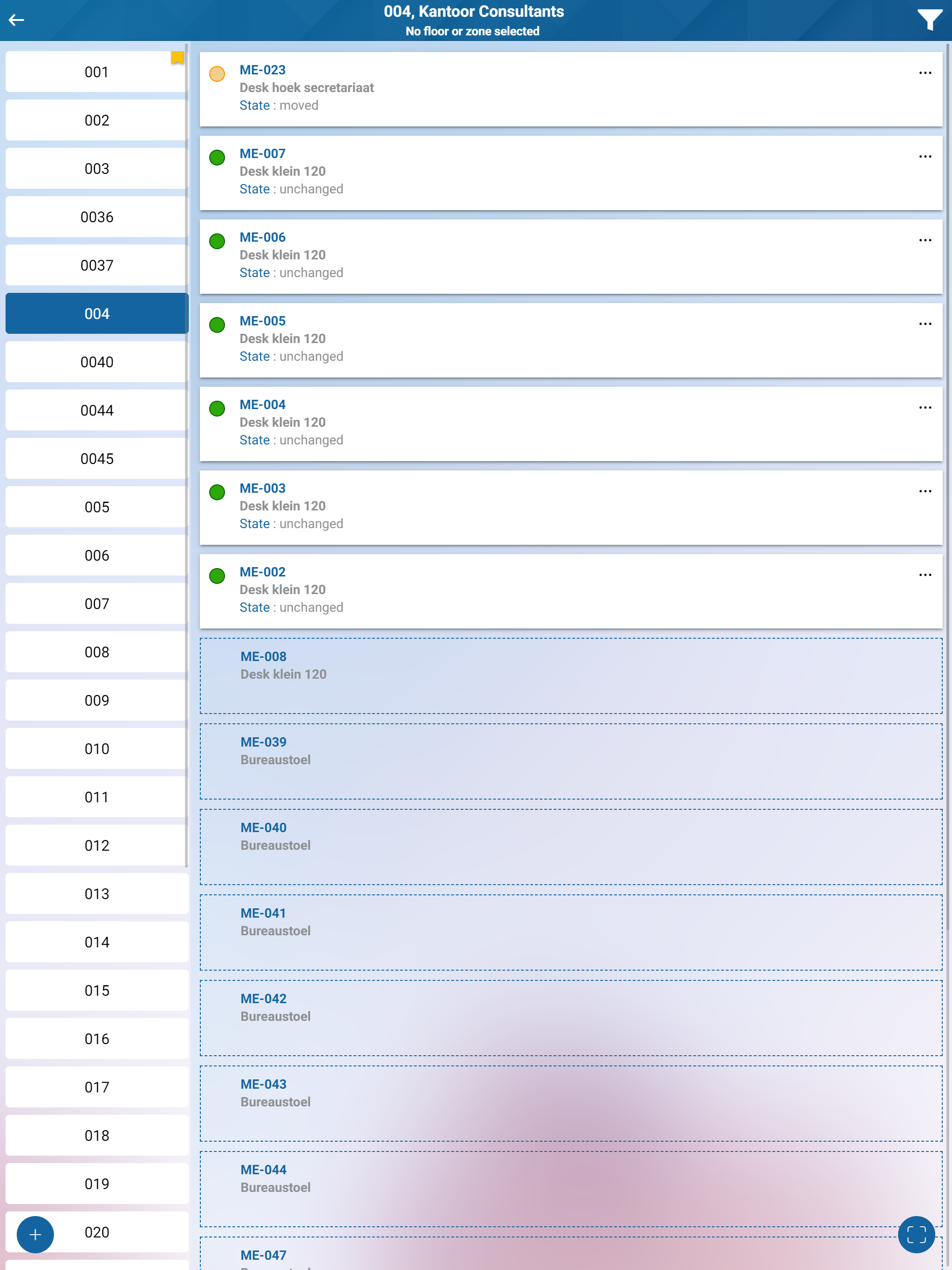 Planon Inventory App