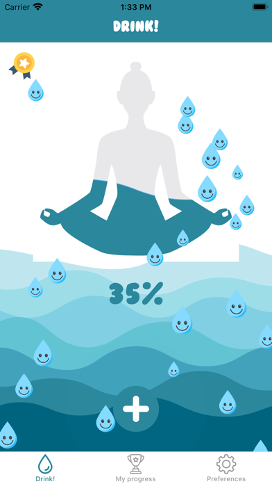 My Water Drink Reminder Track Screenshot
