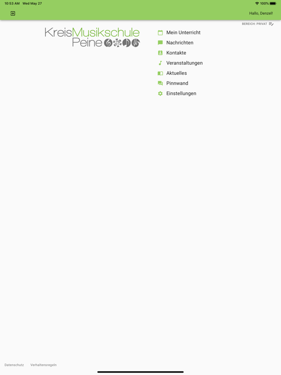 Screenshot #4 pour Kreismusikschule Peine