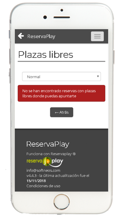 ReservaPlay Screenshot