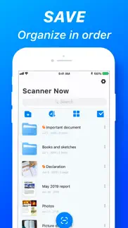 scanner now: scan pdf document iphone images 4