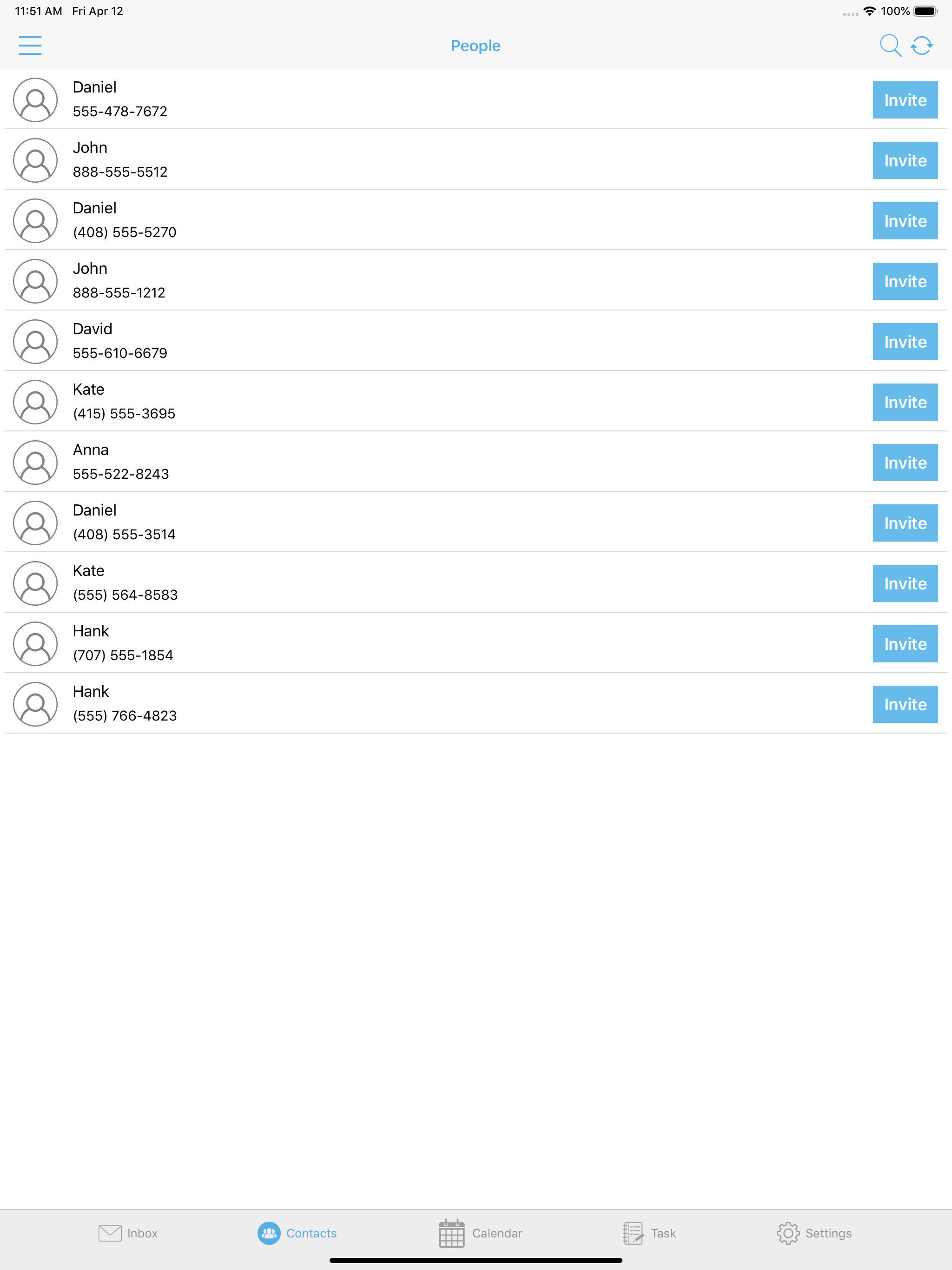 EventApp screenshot 4