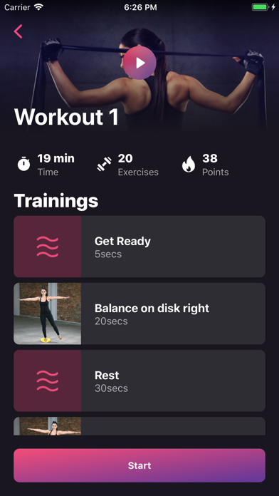 Workout – Weight loss at home Screenshot